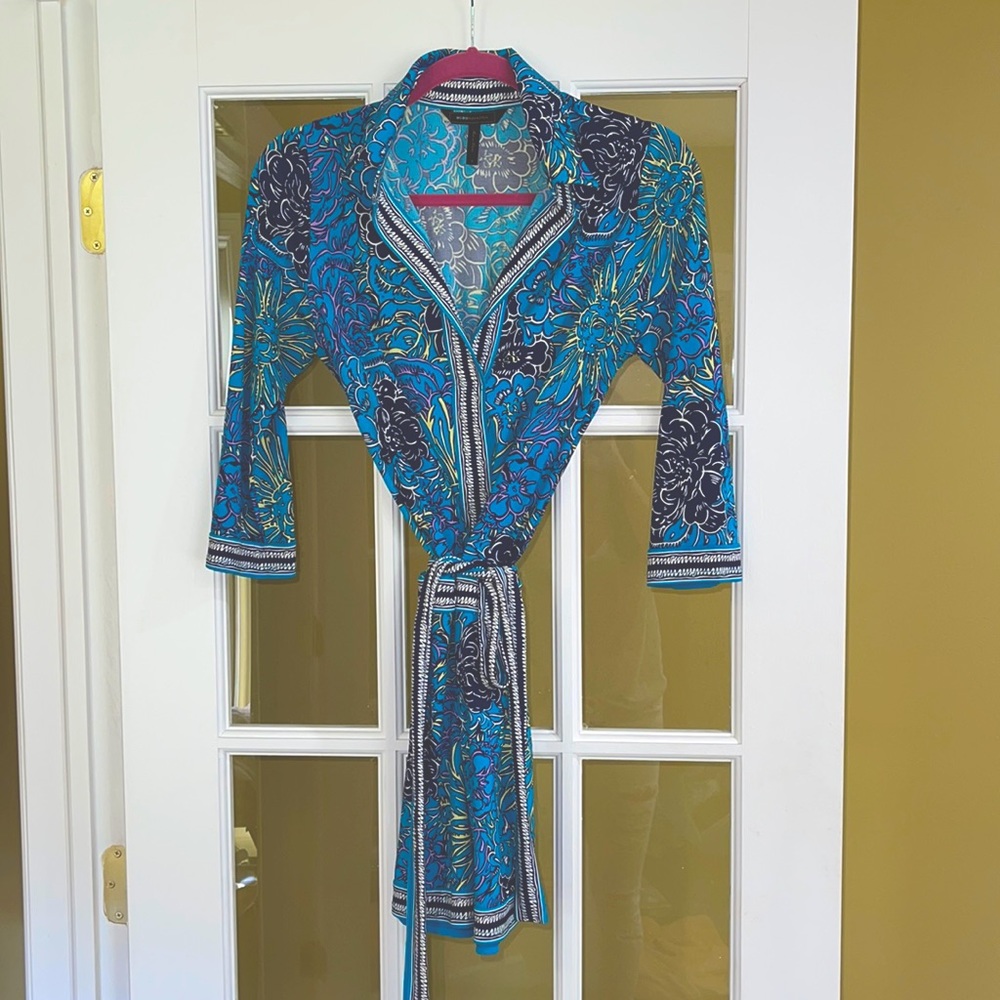 BCBG Sash Waist Dress